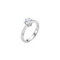 Anillo de Plata Esterlina 925 Solitario 6 Grifas Circon - Miniatura 1