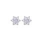 Aros de Plata Esterlina 925 Copo Nieve Circon - Miniatura 2
