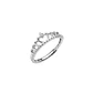 Anillo de Plata Esterlina 925 Corona Ajustable - Miniatura 1