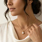 Colgante Oro Miel 18kt Sol con Garras de Circon 5mm - Miniatura 4