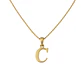 Colgante Oro 18kt Letra C - Miniatura 6