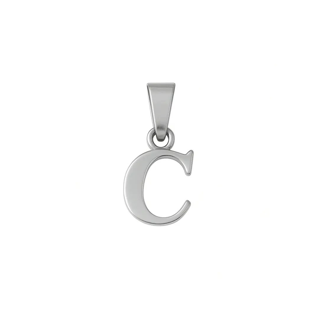 Colgante Oro 18kt Letra C 7