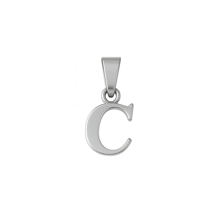 Colgante Oro 18kt Letra C 7