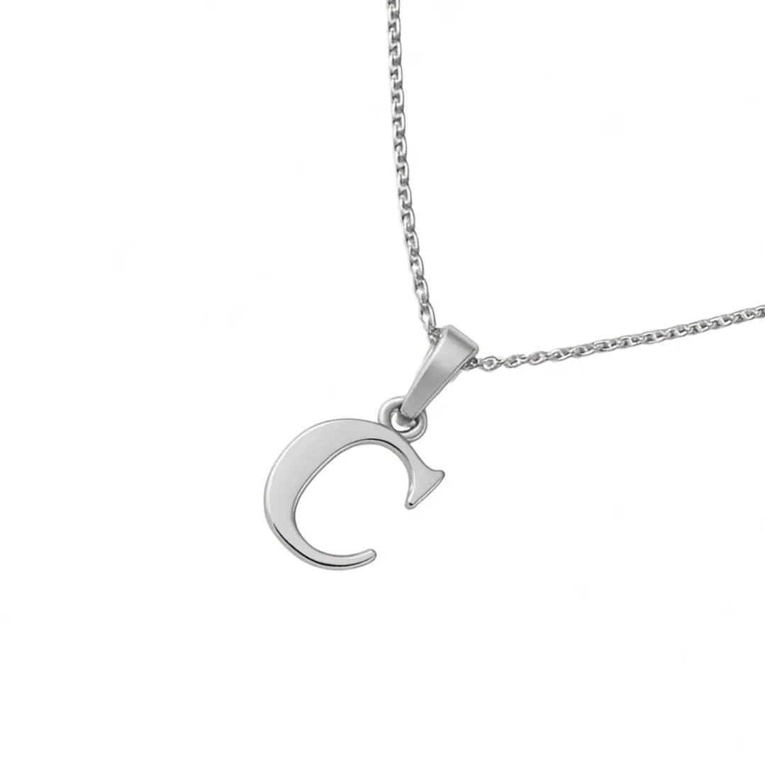 Colgante Oro 18kt Letra C 8