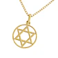 Colgante Oro 18kt Estrella de David - Miniatura 5