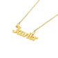 Colgante Oro 18kt Nombre 