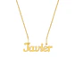 Colgante Oro 18kt Nombre 