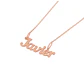Colgante Oro 18kt Nombre 