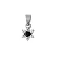 Colgante Oro 18kt Flor y Circonitas - Miniatura 7