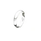 Argolla de Matrimonio Plata 950 3mm Bari - Miniatura 1