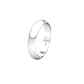 Argolla de Matrimonio Plata 950 Ingles 4mm Venecia - Miniatura 1