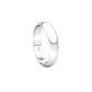 Argolla de Matrimonio Plata 950 Ingles 4mm Venecia - Miniatura 3