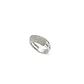 Anillo de Oro Blanco 18kt con Diamantes de 54 Puntos Totales Corte Brillante SI/H - By Danielle Costantini - Miniatura 2