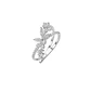 Anillo de Oro 18kt con Diamantes 66 Pts Totales VS/H Corte Brillante - By Danielle Costantini - Miniatura 1