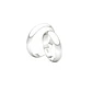 Par de Argollas de Matrimonio Plata 950 4mm Venecia - Miniatura 2