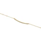 Pulsera Oro Rosado 18Kt Barra Sin Fin Diamantes 27Pts - Miniatura 3