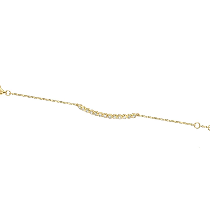 Pulsera Oro  Amarillo 18Kt  Luz Diamantes 19Pts 3