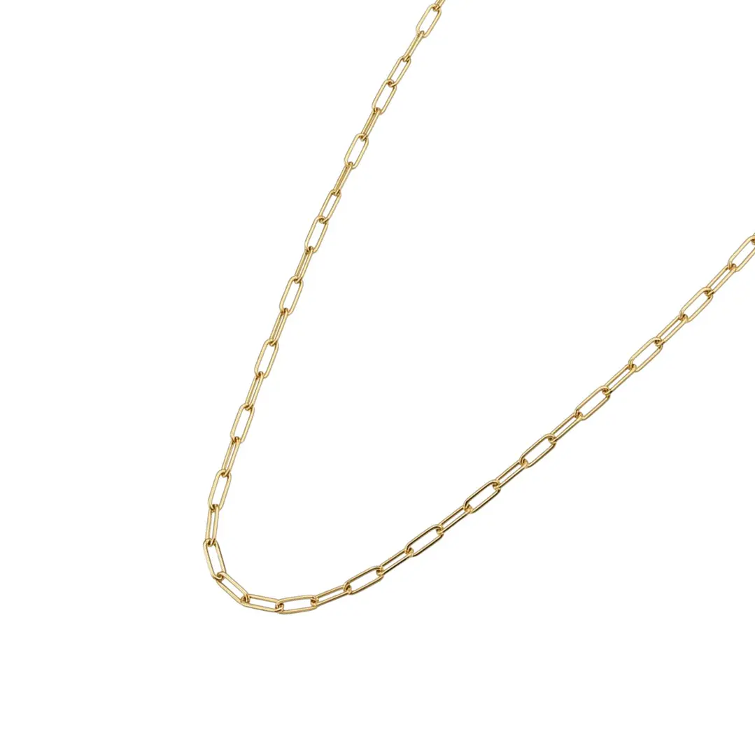 Cadena  Oro Amarillo 18Kt  Eslabón Grande 1