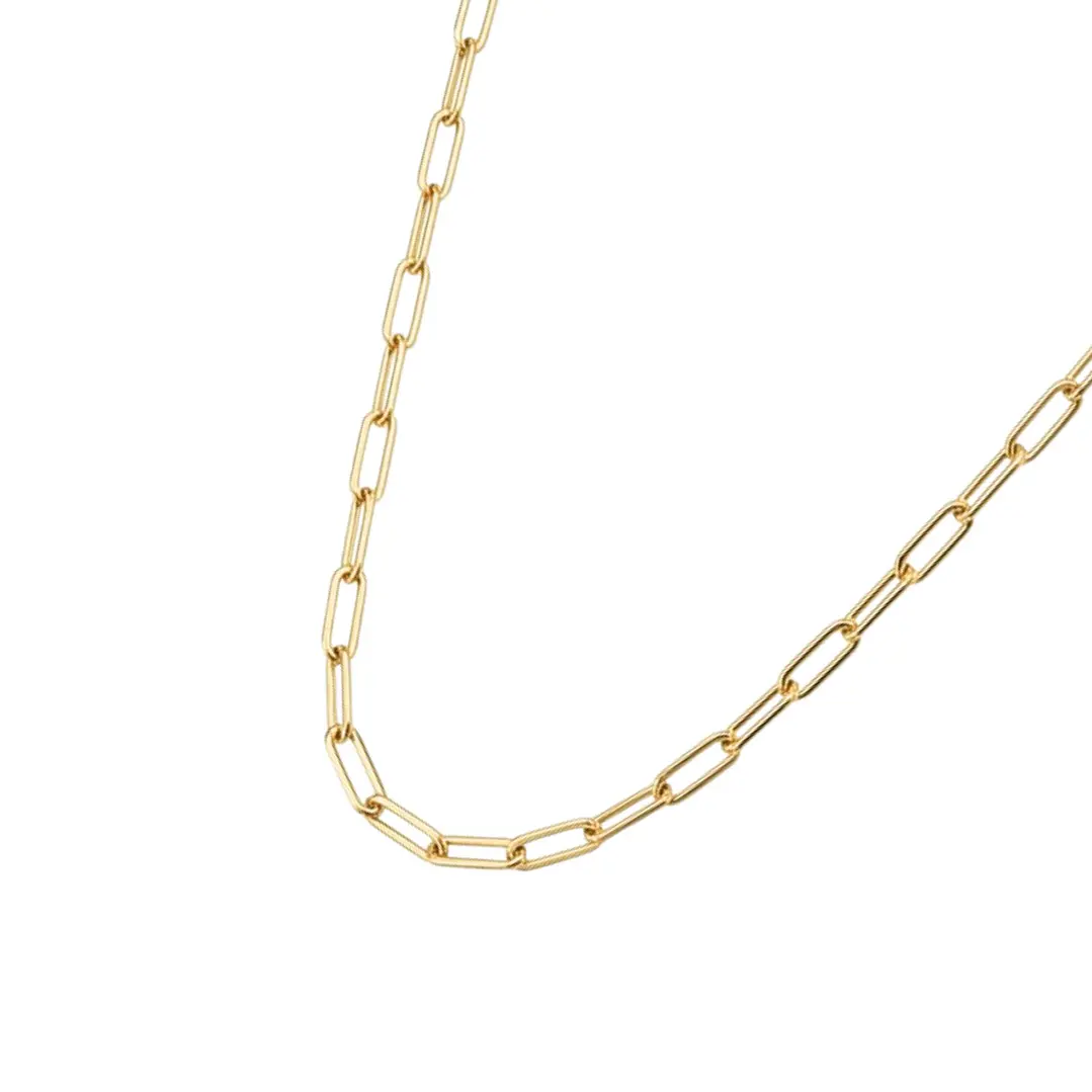 Cadena  Oro Amarillo 18Kt  Eslabón Grande 2