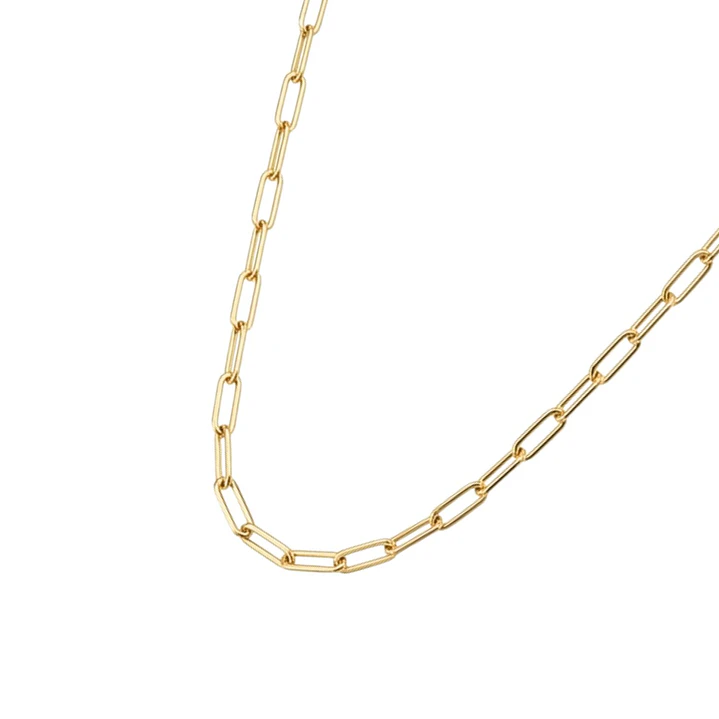 Cadena  Oro Amarillo 18Kt  Eslabón Grande 2
