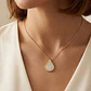 Collar de Oro 18Kt  Gota Diamantes 36Pts - Miniatura 4