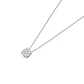 Collar Oro Blanco 18kt Punto de Luz Diamantes 31Pts - Miniatura 1
