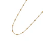 Collar  Oro 18kt Facetado Bolitas - Miniatura 1