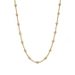 Collar  Oro 18kt Facetado Bolitas - Miniatura 3