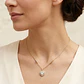 Collar  Oro 18kt Corazon Colgante Circon - Miniatura 4