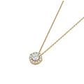 Collar  Oro 18kt Redondo Circon