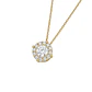 Collar  Oro 18kt Redondo Circon - Miniatura 2