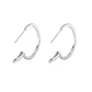 Aros Oro 18kt Argollas Diamantes 13Pts - Miniatura 2