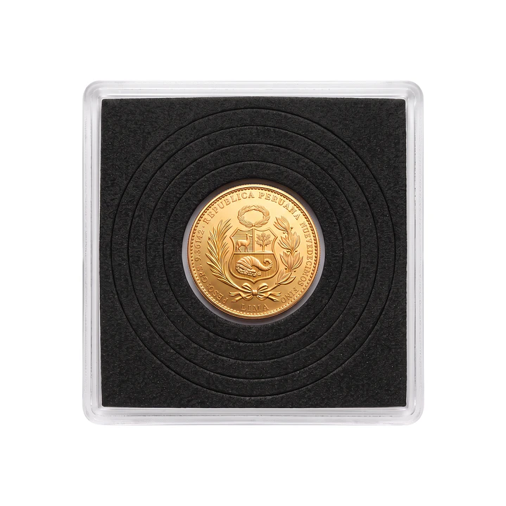 Moneda de Oro 20 Soles de Perú 1960 3