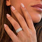 Anillo Oro Blanco 18kt Modelo Ekati 23 Diamantes de 2pts - Miniatura 3