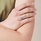 Anillo Oro Blanco 18kt Diamantes 1,2Qts | Danielle Costantini - Miniatura 5