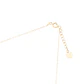 Collar de Plata Esterlina 925 Circulo Circón Revestido en Oro 18kt - Miniatura 3