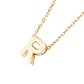 Collar de Oro 18kt Letra R - Miniatura 1