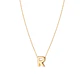 Collar de Oro 18kt Letra R - Miniatura 2
