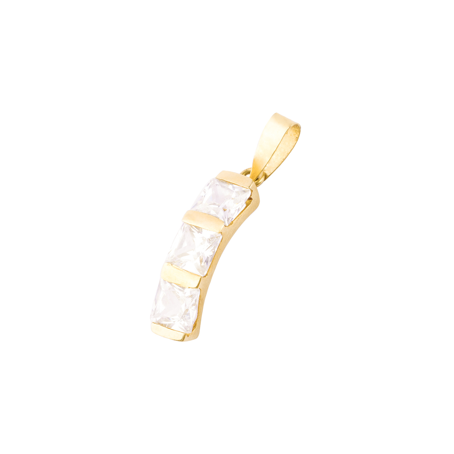 Colgante de Oro 18kt Circon AUA 1
