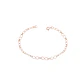 Pulsera Oro Miel 18kt Eslabon Torcido - Miniatura 1