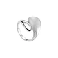 Anillo de Plata Esterlina 925 Liso Cruzado - Miniatura 3