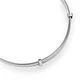 Pulsera de Plata Esterlina 925 Esclava Cerrada Ajustable - Miniatura 3