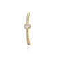 Anillo de Oro Amarillo 18kt con Diamantes de 3 Pts Corte Brillante SI/H - Miniatura 4