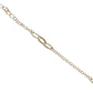 Pulsera de Oro 18kt Tres y Cinco Eslabones - Miniatura 2