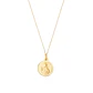 Colgante de Oro 18kt Sagrado Corazon de Jesus 16mm - Miniatura 3