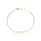 Pulsera de Oro 18kt Eslabones Centrales - Miniatura 1