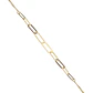 Pulsera de Oro 18kt Eslabones Centrales - Miniatura 2