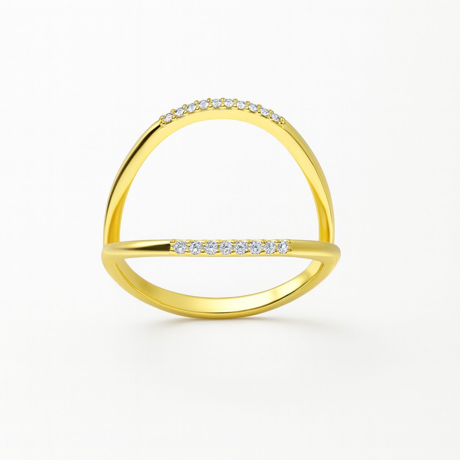 Anillo Oro Amarillo 18kt Diamantes 6,5Pts 3