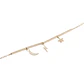 Pulsera de Oro 18kt Estrella Luna - Miniatura 2