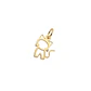 Colgante de Oro Miel 18kt Gatito Grande - Miniatura 1